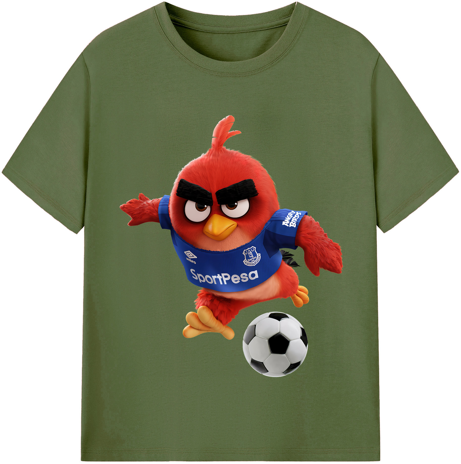 （画像用） Angry Birds アングリーバード 綿100％半袖Tシャツ（フロントプリント）